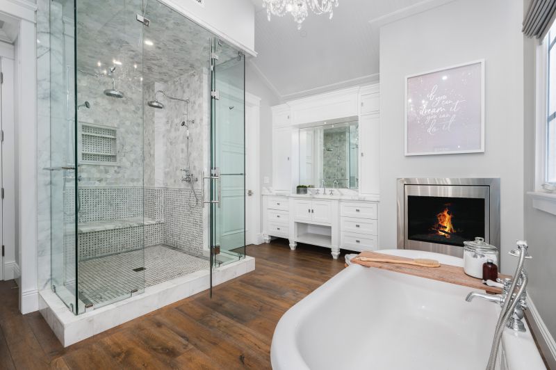 Spacious Master Bathrooms